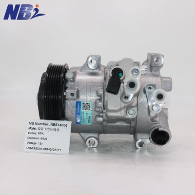 İyi bir fiyat. 12v AC Kompresör Corolla / Yizhi için Yeni OEM 88310-0f040/02711 Kullanılmış Hava Kompresörleri çevrimiçi