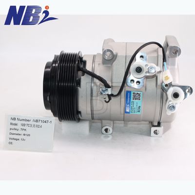 İyi bir fiyat. 4472802340 883100K010 Toyota Innova Fortuner Hilux 2003-2010 2006 1nz için Araba Klima Kompresörü AC Kompresör 12V çevrimiçi