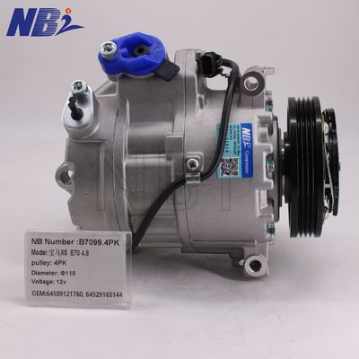 İyi bir fiyat. BMW X5 E70 4.8 için Yeni katran 4PK 110 Diametresi 12V Voltaj OEM 64509121760,64529185144 Hava kompresörleri çevrimiçi