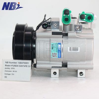 İyi bir fiyat. AC Air Conditioning Compressor Cooling Pump HS18 for HYUNDAI SANTA FE SANTAFE I SM 2.0 2.4 G4JS G4BP 9770126010 9770126011 çevrimiçi