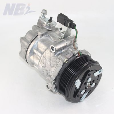 İyi bir fiyat. VW Polo Derby Vento için SD6V12 12V AC Kompresör SKODA FABIA RAPID 14339N 6RF820803A 6RF820803B 6RF820803 6R0820803A çevrimiçi