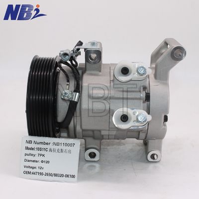İyi bir fiyat. Hailax 7pk 12VOLT hava kompresörleri Yeni 447190-2650/88320-0K100 Kullanılmış durumda çevrimiçi