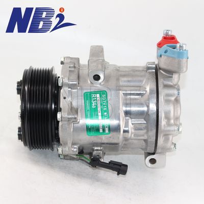 İyi bir fiyat. SD6V12 14339N 6RF820803A 6RF820803B 6RF820803 6R0820803A 6R0820803B VW POLO için yeni araba A/C kompresörü/ SKODA FABIA RAPID için çevrimiçi