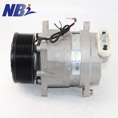 Adaptörler Çin Ulusal Ağır Hizmet Tipi Shacman Kamyon DZ14251843004 Shacman Klima Kompresörü Sinotruck Yedek Parçaları Shacman Yedek Parçaları
