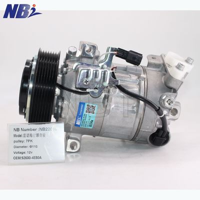 For Nissan Qashqai Car AUTO AC Compressor 926004EP0A GE447160-6922 447160-6922 4471606922 92600-4EB0A